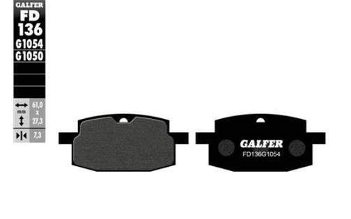 Galfer Semi-Metallic Brake Pads for Peugeot V-Clic