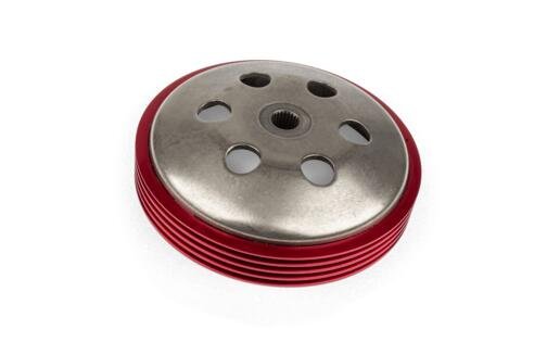 Racing clutch bell for Piaggio and Peugeot, red