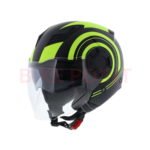 Vito Isola helmet matt black fluo yellow